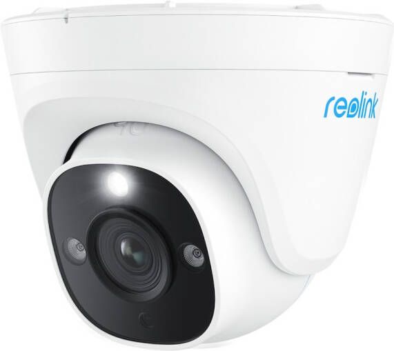 Reolink P334 Slimme 4K 8MP Ultra HD PoE-beveiligingscamera voor buiten tweewegaudio en nachtzicht IP-camera Wit