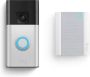 Ring Battery Video Doorbell + Chime Slimme deurbel Grijs - Thumbnail 2