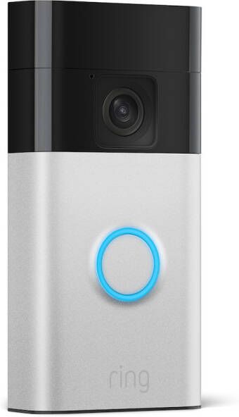 Ring Battery Video Doorbell Slimme deurbel Grijs