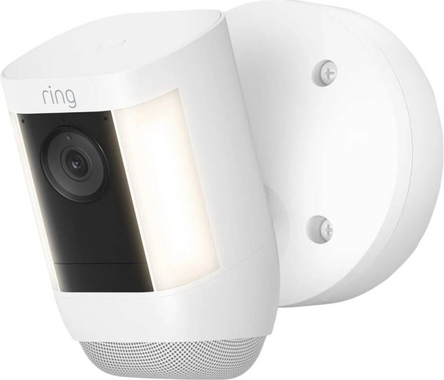 Ring Beveiligingscamera Spotlight Cam Pro Bedraad 1080p Hd-video Wit