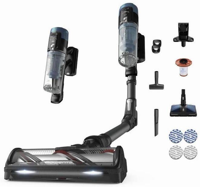Rowenta RH9BC1 X-Force Flex Steelstofzuiger zonder zak Zwart