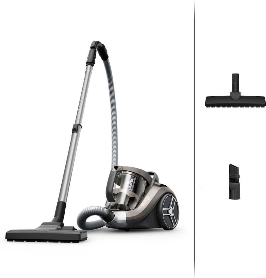 Rowenta RO4B30 Compact Power Cyclonic Parquet Stofzuiger zonder zak Zwart - Foto 2