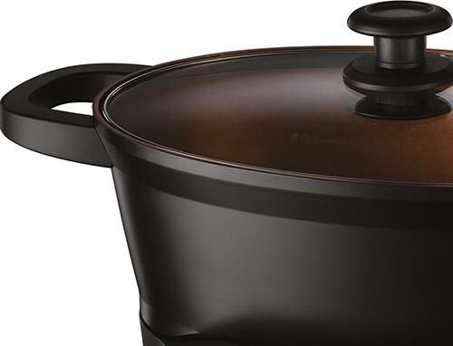 Russell Hobbs Elektrische multicooker Good 2 Go 8 functies 6 5 liter inhoud gegoten aluminium Zwart - Foto 2