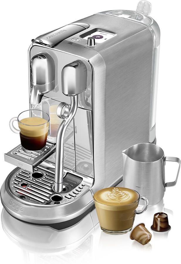 Sage Nespresso Creatista Plus SNE800BSS4ENL1 Koffiecupmachine RVS - Foto 4