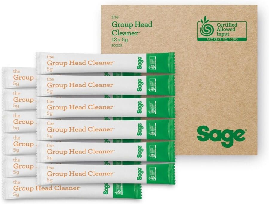 Sage Organic Espresso-reiniger SCC202NEU0ZEU1 12-pack Koffie accessoire