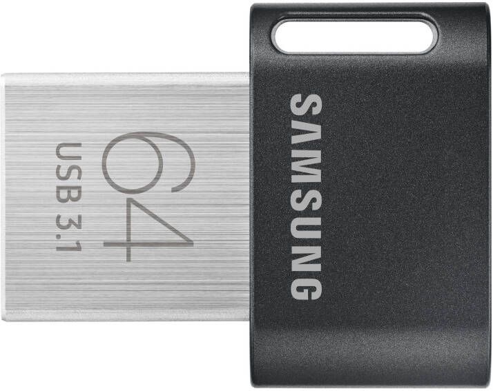 Samsung FIT Plus USB Stick 64GB USB-sticks Zwart