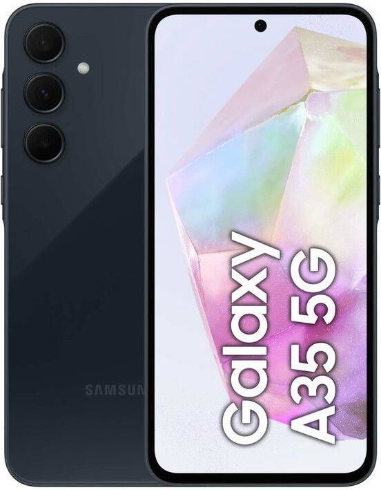 Samsung Galaxy A35 5G 128GB bundel Smartphone Zwart