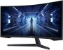Samsung Gebogen gaming -pc -scherm Odyssey G5 G55T C34G55TWP 34 &apos;&apos; UWQHD SAD 1 MS 165Hz - Thumbnail 3