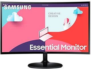 Samsung C366 Essential S24C360EAU | Monitoren voor thuis&kantoor | Computer&IT Monitoren | 8806094767841