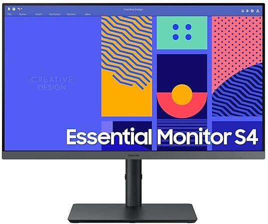 Samsung Essential S432GC 24" Monitor Zwart