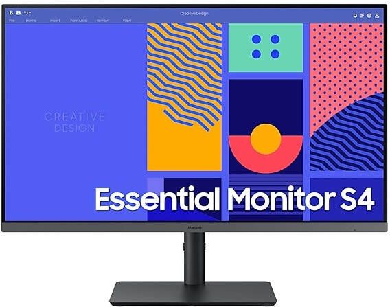 Samsung Essential S432GC 27" Monitor Zwart