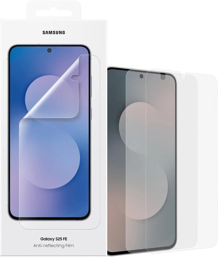 Samsung Anti-reflecting Film voor Galaxy S25 FE Smartphone screenprotector Transparant