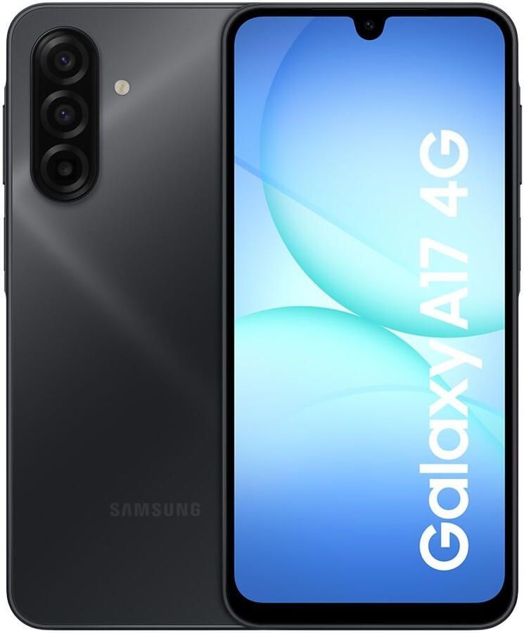 Samsung Galaxy A17 4G 128GB Smartphone Zwart
