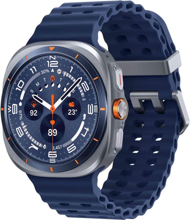 Samsung Galaxy Watch Ultra (2025) 4G Titanium 47mm Smartwatch Blauw