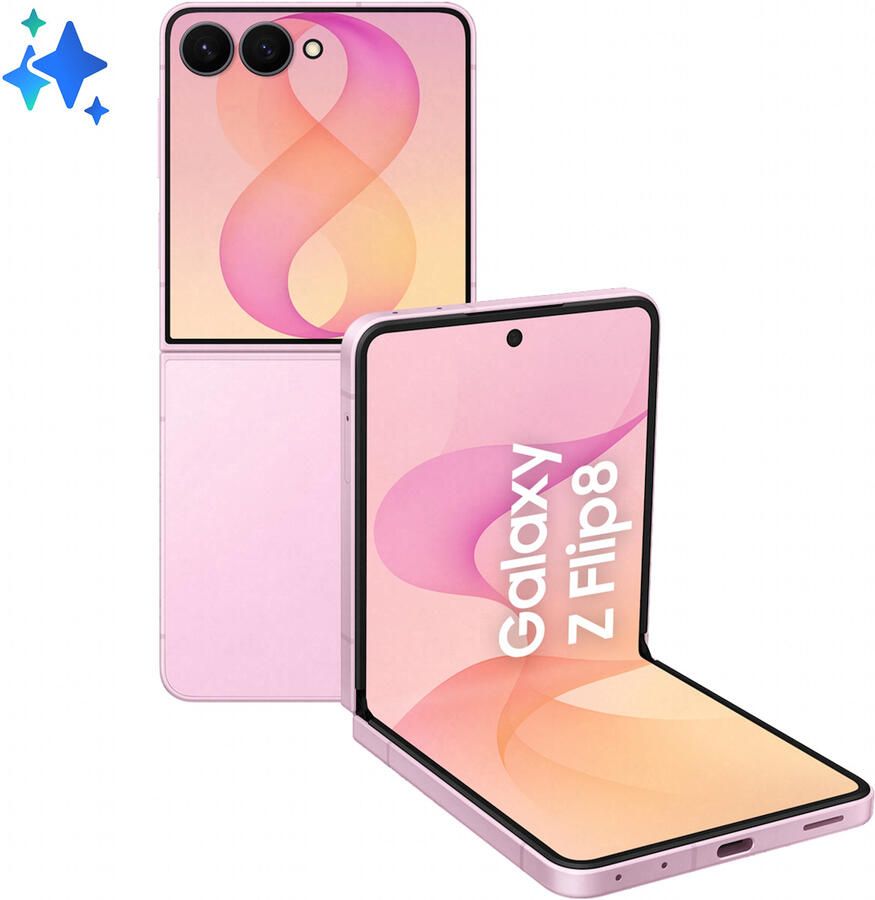 Samsung Galaxy Z Flip 8 256GB 5G Smartphone Roze