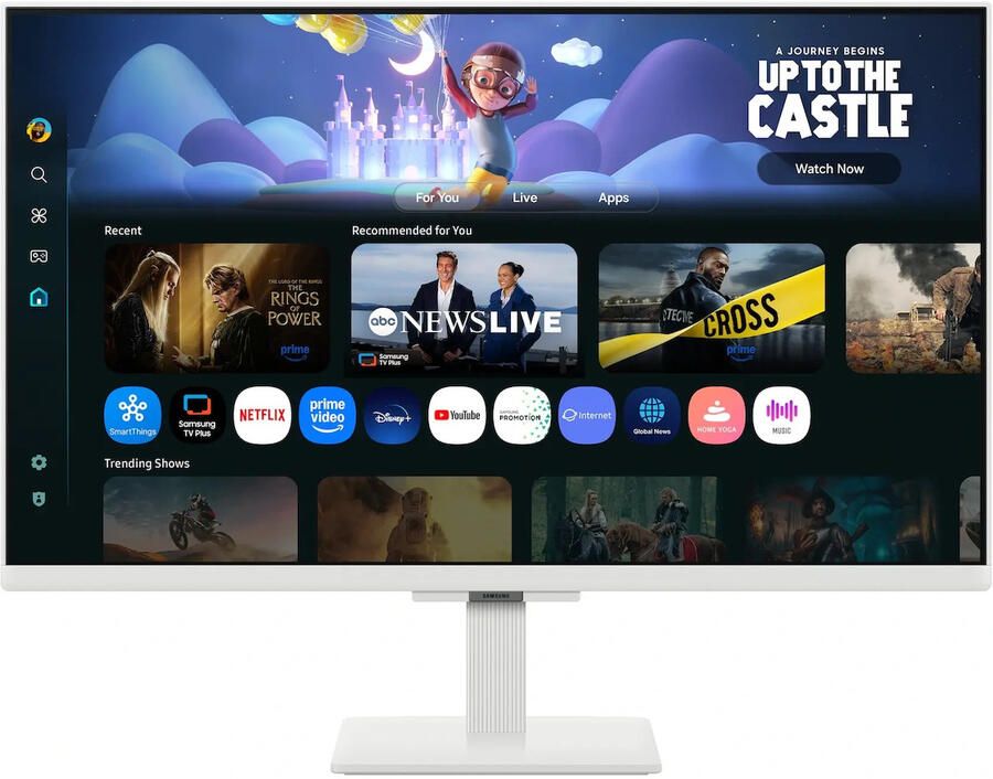 Samsung Smart Monitor M5 M50D FHD LS27FM501EUXEN Monitor Wit