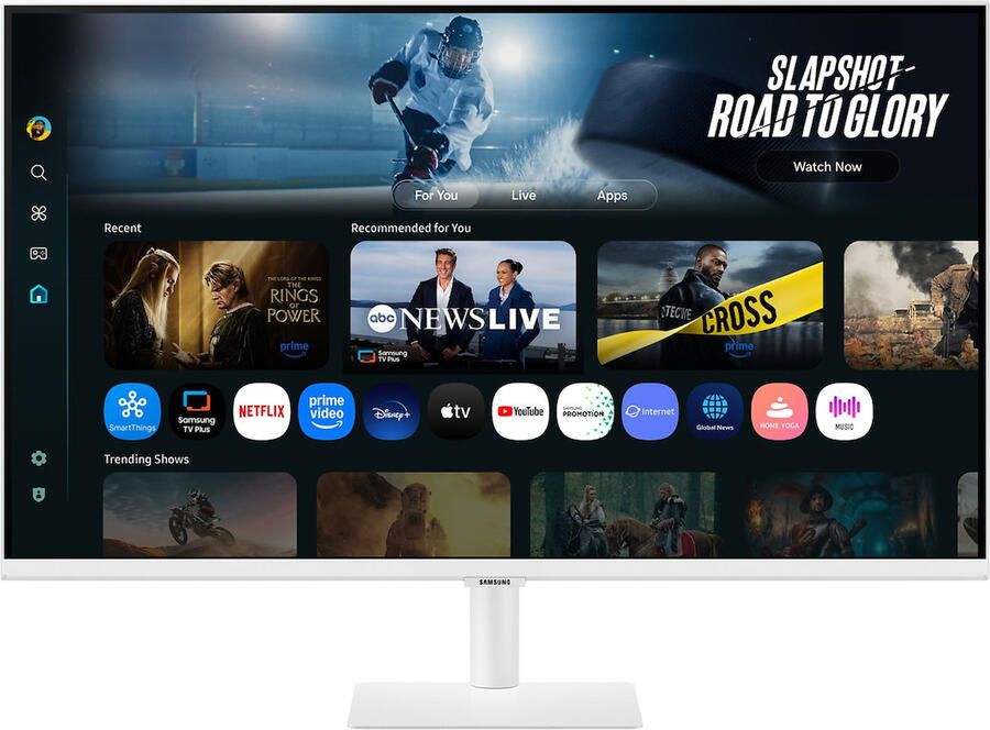 Samsung Smart Monitor M7 M70F 4K LS32FM703UUXEN Monitor Wit
