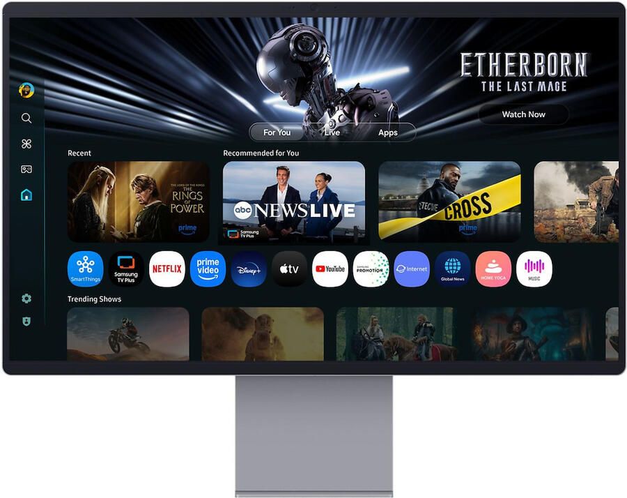Samsung Smart Monitor M9 M90SF 4K OLED LS32FM902SUXEN Monitor Zilver