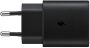Samsung 25W Oplader Fast Charging adapter USB-C excl. kabel Oplader Zwart - Thumbnail 2