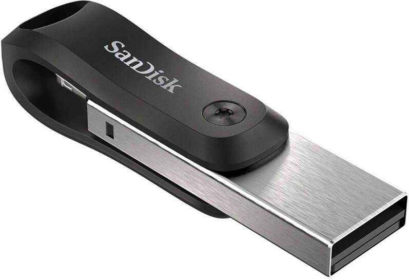 SanDisk iXpand GO Flash drive 3.0 128GB USB-sticks Grijs