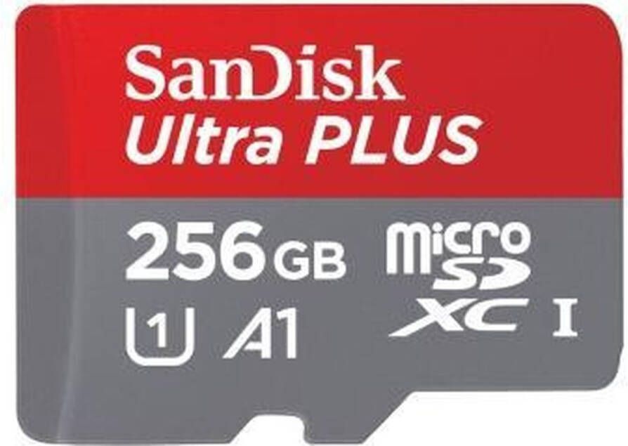 SanDisk MicroSDXC Elite Ultra 256GB 100MB s + Rescue Pro (2Y) Micro SD-kaart