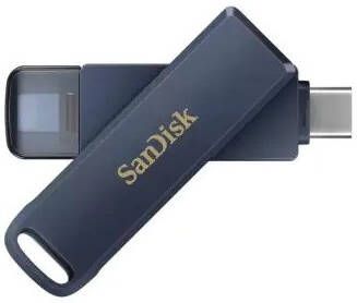 SanDisk Phone Drive 128GB USB-C 3.2 Gen 2 90MB s Telefonie accessoire Blauw