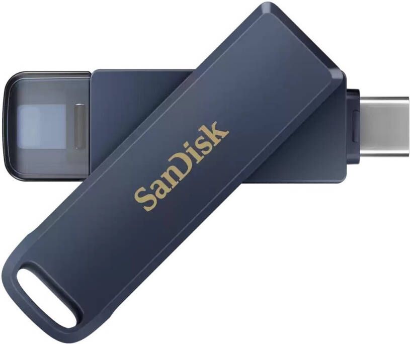 SanDisk Phone Drive 256GB USB-C 3.2 Gen 2 90MB s Telefonie accessoire Blauw