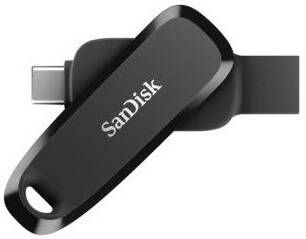 SanDisk Phone Drive 256GB USB-C USB-A 3.2 Gen 1 100MB s Telefonie accessoire Zwart