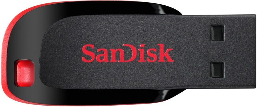SanDisk Cruzer Blade 16GB USB-sticks Zwart