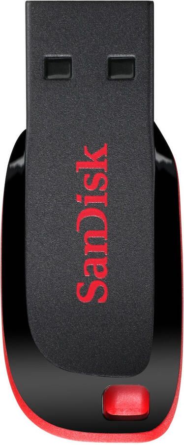 SanDisk Cruzer Blade 32GB USB-sticks Zwart