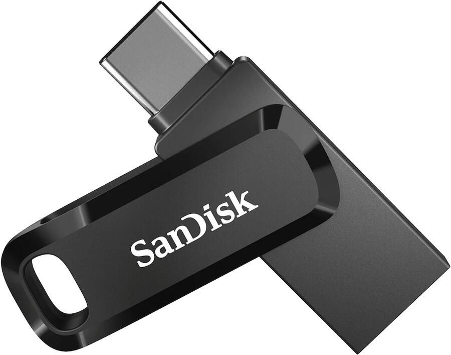 SanDisk Dual Drive Ultra 3.1 Go 512GB USB C 150MB s USB-sticks Zwart