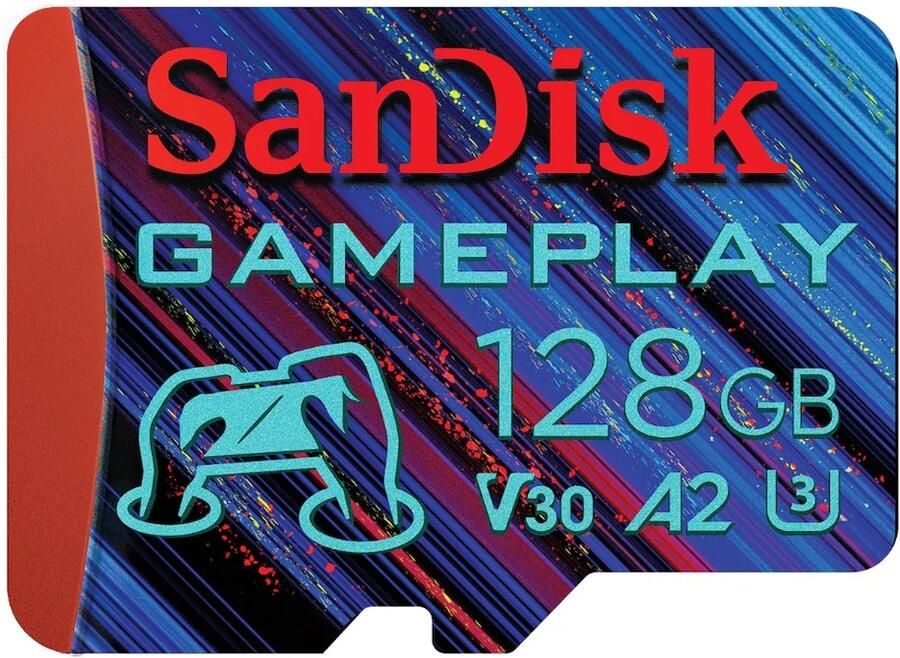 SanDisk GamePlay UHS-I Card micro SDXC 128GB Micro SD-kaart