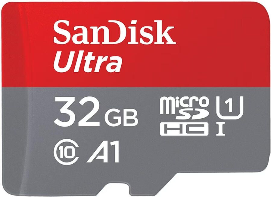 SanDisk MicroSDHC Ultra 32GB Micro SD-kaart Grijs