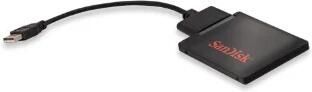 SanDisk SSD kit USB to SATA Cable HDD to SSD SW dnl Desktop accessoire Zwart