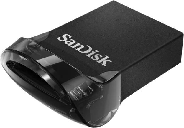 SanDisk USB Ultra Fit 64GB 130MB s USB 3.1 USB-sticks Zwart