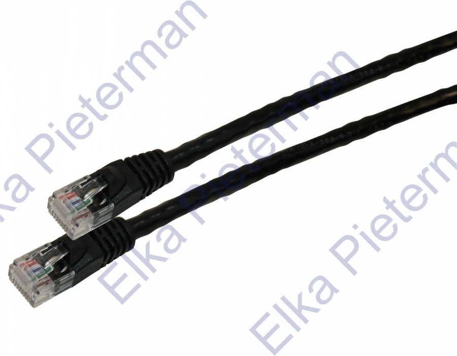 Scanpart netwerkkabel (UTP) CAT6 5 0m UTP kabel Zwart