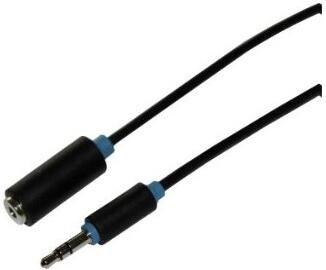 Scanpart audio verlengkabel 3.5mm jack 3 0m Extender Zwart