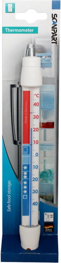 Scanpart koelkast thermometer analoog Ook geschikt voor vriezer Diepvries Analoge koelkastthermometer Meetbereik temperatuur -50°C tot +50°C - Foto 3