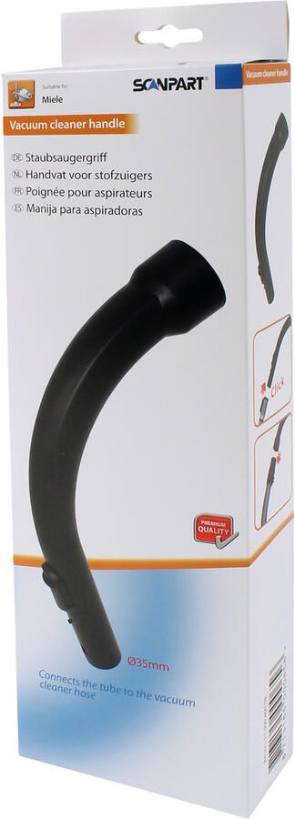 Scanpart Miele handgreep S500-700 35mm Stofzuiger accessoire