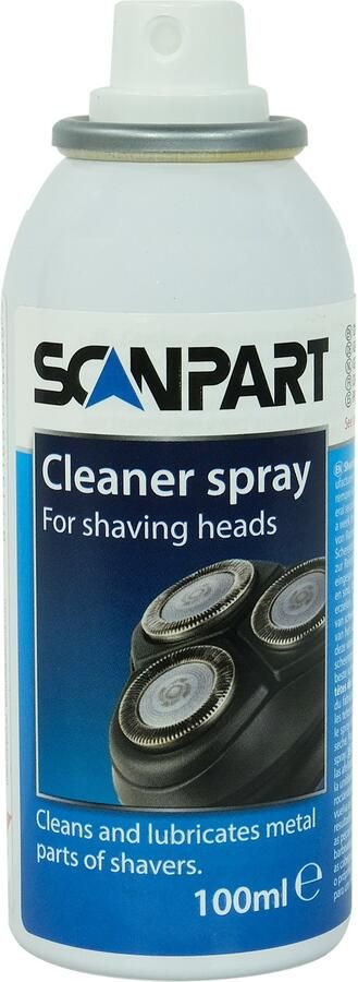 Scanpart Shaver cleaner 100ml Scheerhoofden Blauw