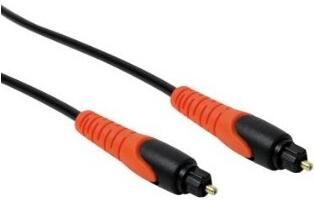 Scanpart Toslink optical audio kabel 3 0m Zwart Optische kabel