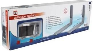 Scanpart wand bevestigingsbeugels magnetron zilver 50kg Magnetron accessoire Zilver