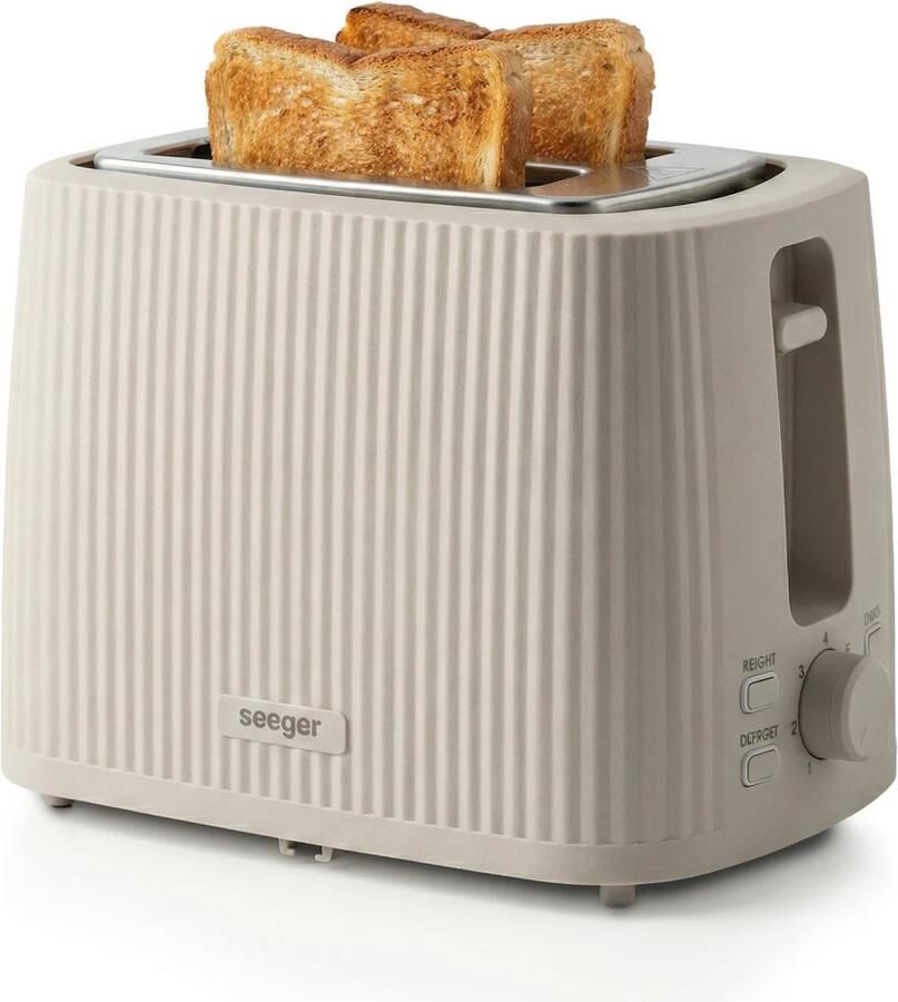 Seeger SGR1050SB Glass Air Fryer Beige