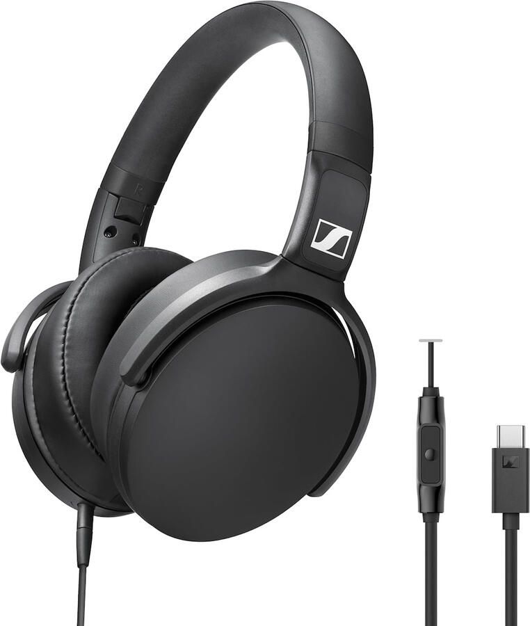 Sennheiser HD 400U Over-ear hoofdtelefoon Zwart