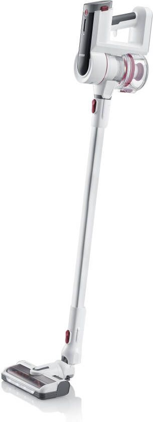 Severin Accu-steelstofzuiger HV 7166 draadloos tot 60 min. accucapaciteit ideaal voor het verwijderen van dierenharen diep ingelopen vuil fijnstof en allergenen