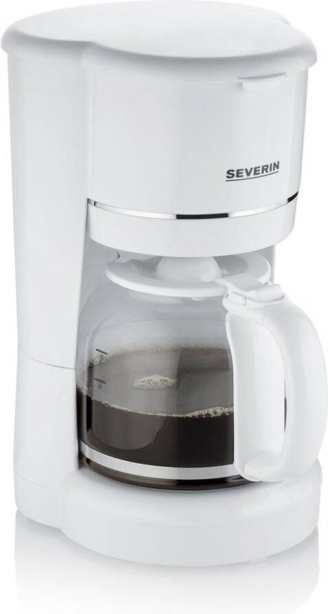 Severin KA 4323 Filter-koffiezetapparaat met afwasbaar permanent filter 900 Watt Wit
