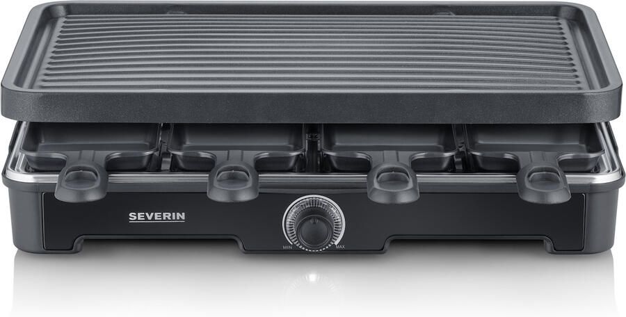Severin Gourmetstel RG9670 Racletteset Zwart