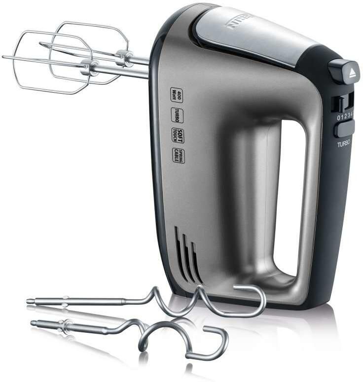 Severin Handmixer 400W Grijs Metallic HM 3832 - Foto 2