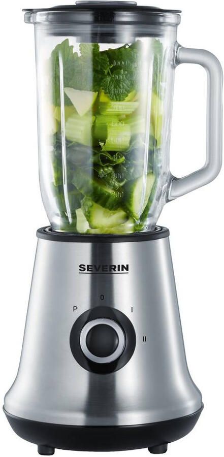 Severin Blender Mix & Go SM 3737 1 liter inhoud inclusief smoothie-maker en afneembare mengbeker - Foto 2
