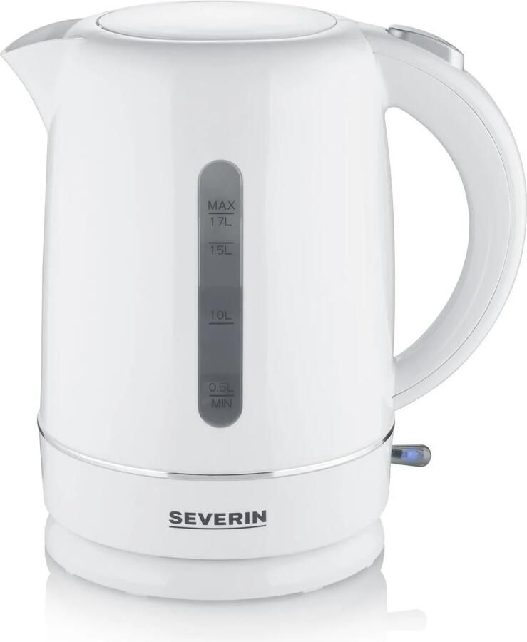 Severin WK 4325 Waterkoker draadloos 1.7 liter Wit